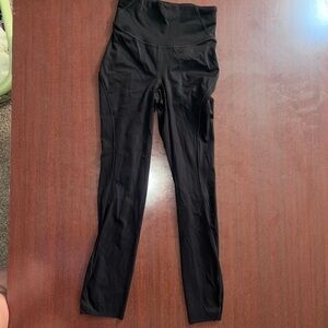 Lululemon Athletica Black Leggings Cropped
